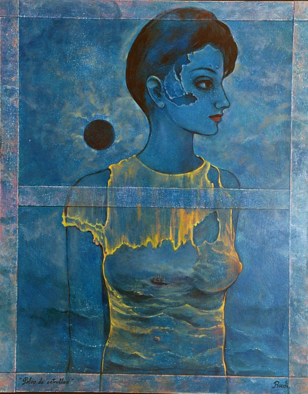 MUJER AZUL