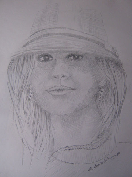 La chica del sombrero
