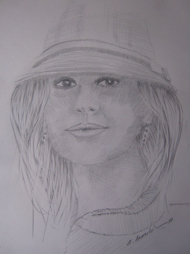 La chica del sombrero