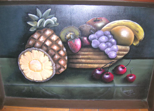 Bandeja de frutas Acrílico