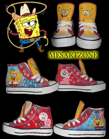 bob esponja y patricio Acrylic Textile Others