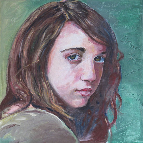 ANNA Acrylic Canvas Portrait