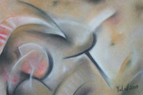 Abstraccion en ocre 2