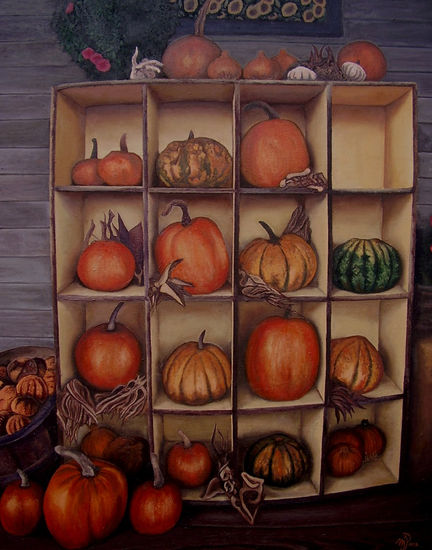 Zapallos Oil Canvas Still Life Paintings