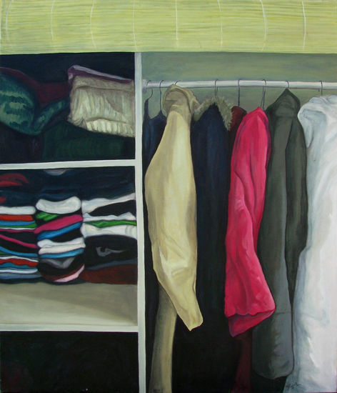 Closet Óleo Lienzo Otros