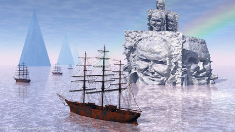Barcos y pirámides...