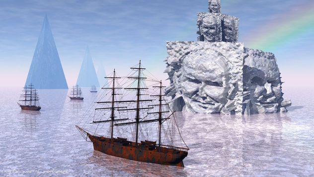 Barcos y pirámides del destino