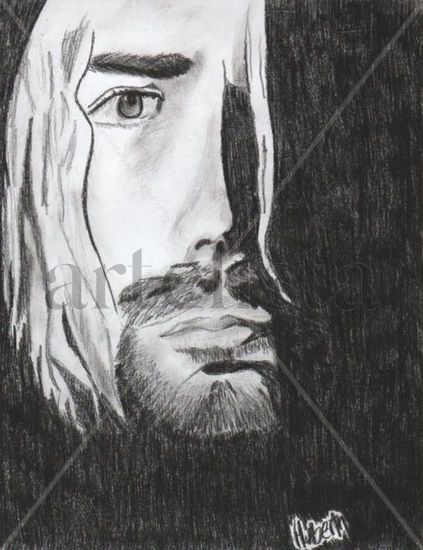 kurt cobain Carboncillo