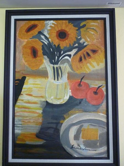 Girasoles de mi rosal