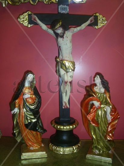 Pasión de Cristo Mixed Figurative