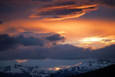 ATARDECER DE FUEGO 