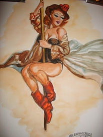 Chica pin-up