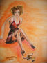 chica pin-up
