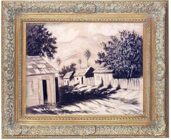PAISAJE EN  CARBON