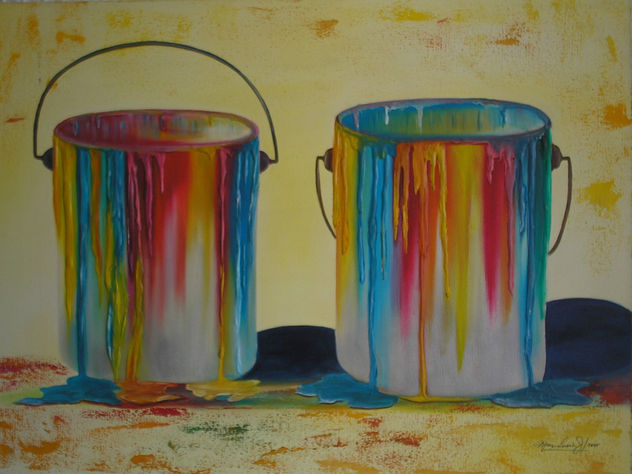 Multicolor en pintura