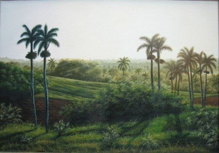 Toque de luz, 80 x 100 cm, 2006. 