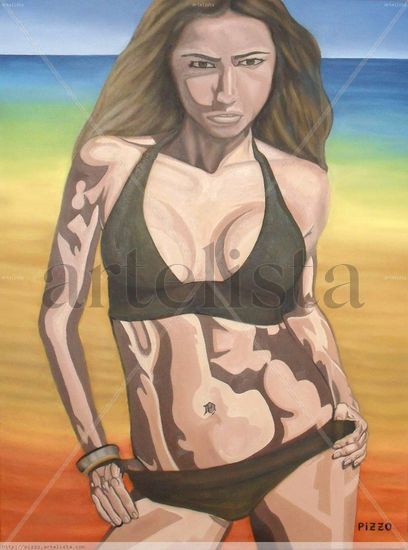 Sin titulo Oil Canvas Figure Painting