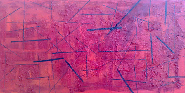 50 en Rojo Oil Canvas Others