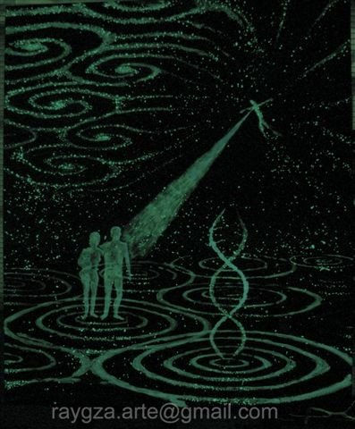 Herencia Fractal (Genesis)- foto en la oscuridad