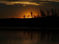 Atardecer en el Nihuil