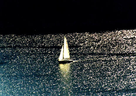 Vela sobre el Lácar