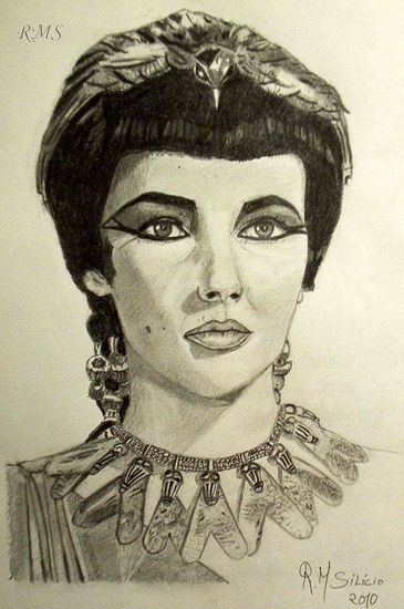 Cleopatra, Elizabeth Taylor Lápiz