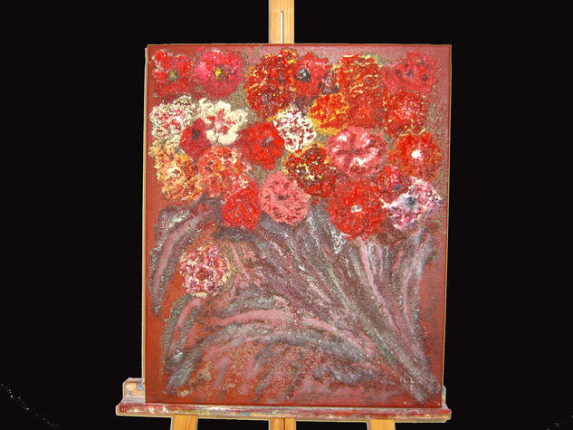 Ramo en Flor Oil Canvas Floral Painting