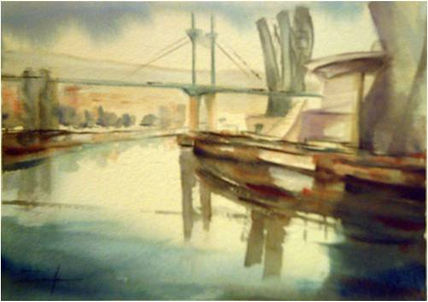Guggenheim y puente...