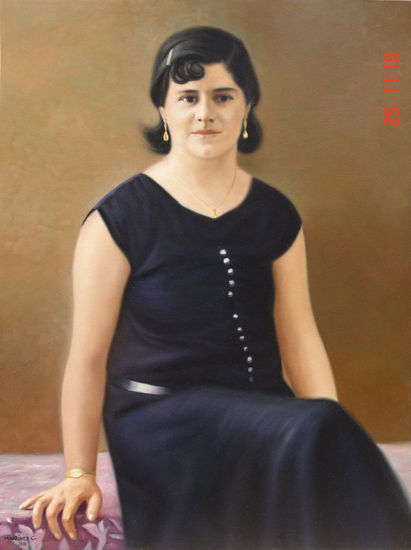 Retrato de Blanca Stella Arauz Pineda 