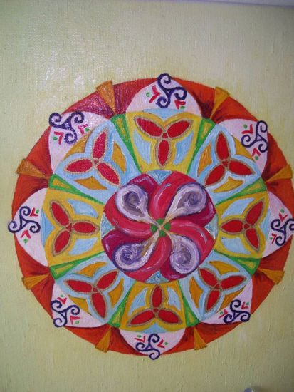 Mandala Oil Canvas Others