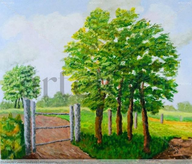 la trnquera Oil Canvas Landscaping