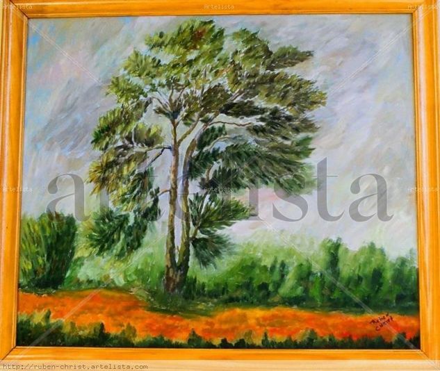 EL ARBOL Oil Canvas Landscaping