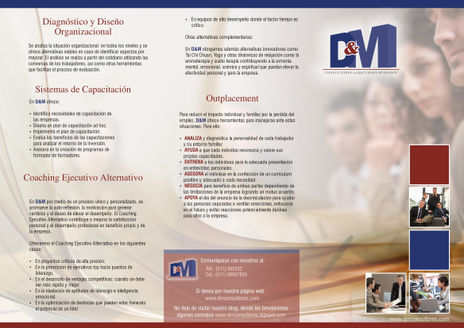 Brochure - D&M...