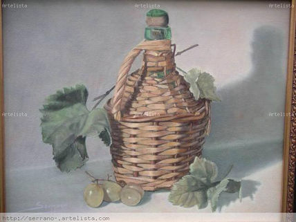 Garrafa de moscatel