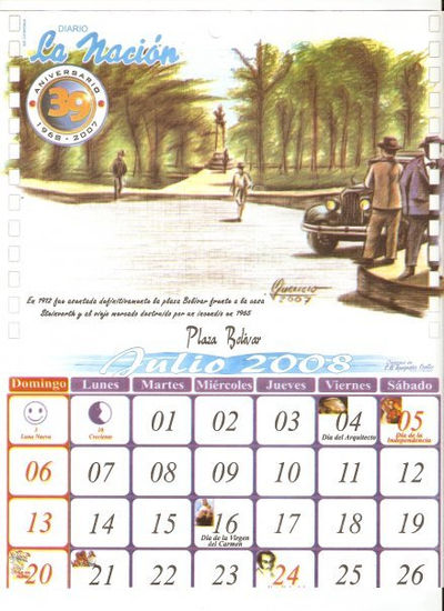 calendario Mixed Media