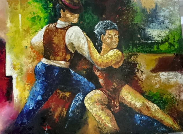 tango Óleo Lienzo Paisaje