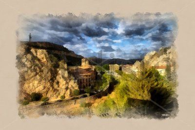 alhama 2 Watercolour Paper Landscaping