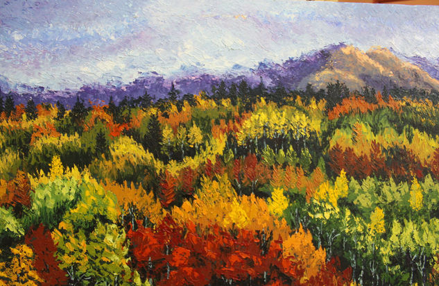 PLENO OTOÑO Oil Panel Landscaping