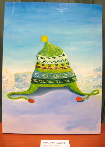 Chullo de Navidad