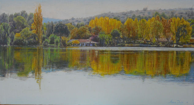 Ruidera 2009 Oil Canvas Landscaping