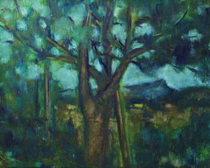 Paisaje, el arbol
