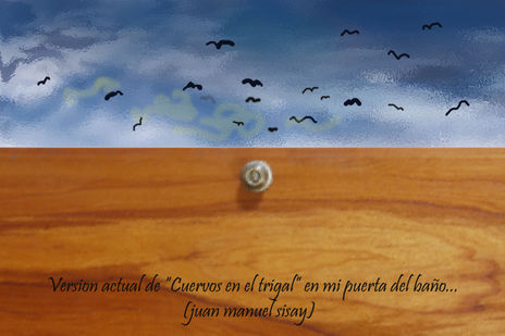 "Cuervos en el trigal"