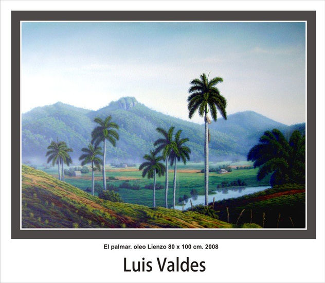 El palmar Oil Canvas Landscaping