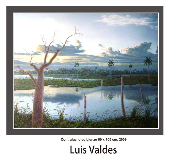 Contraluz Oil Canvas Landscaping