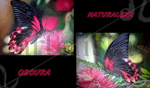 naturaleza oscura Óleo Lienzo Paisaje