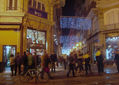 " Carrer San Vicent en Navidad" Valencia