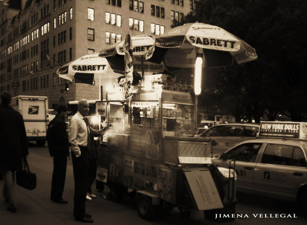 " 5 AV New York " Viajes Blanco y Negro (Digital)