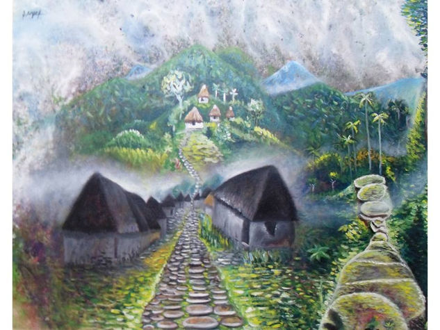 Ciudad perdida magdalena Oil Canvas Landscaping