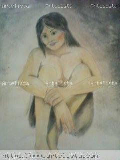 lulina Watercolour Paper Nude Paintings