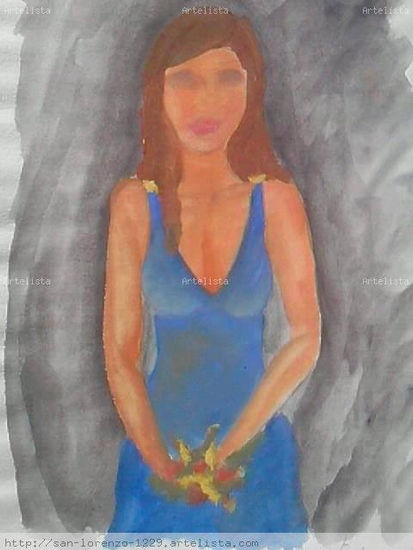 tania ll Watercolour Paper Figure Painting